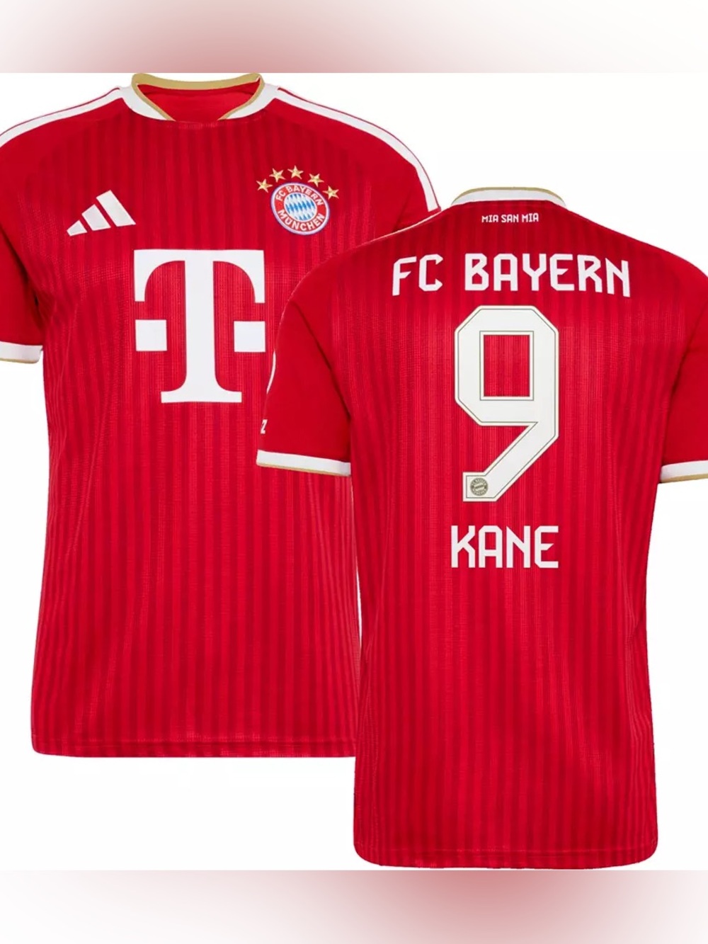 FC Bayern Munich Harry Kane #9 Home Jersey 2026-2027 by Adidas - NEW W/ TAGS